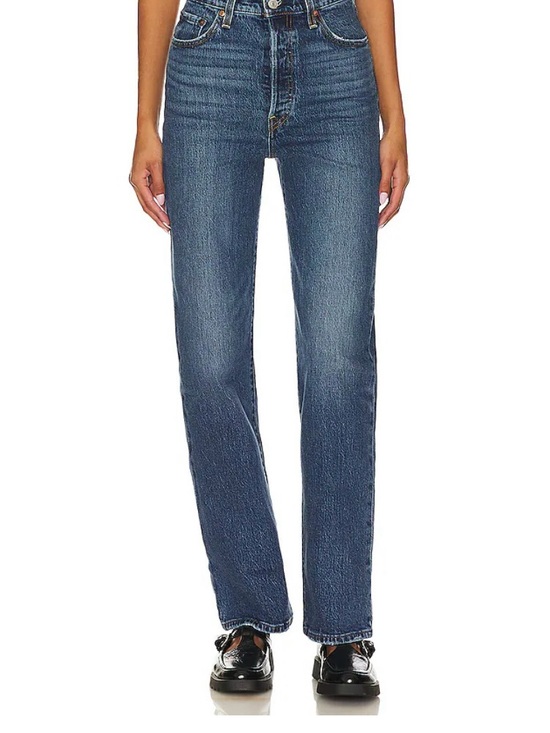 Levi's Denim - Ribcage Full Length Jeans in Valley View